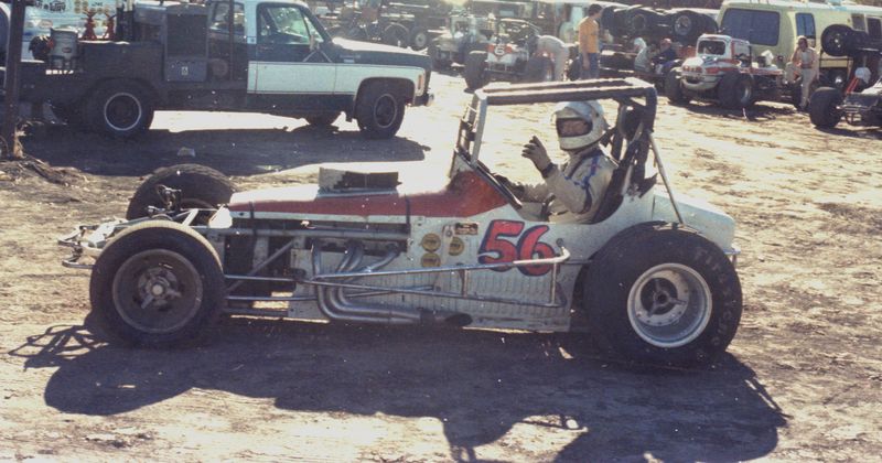 Frankie Lies waves on his way to the track at OKC